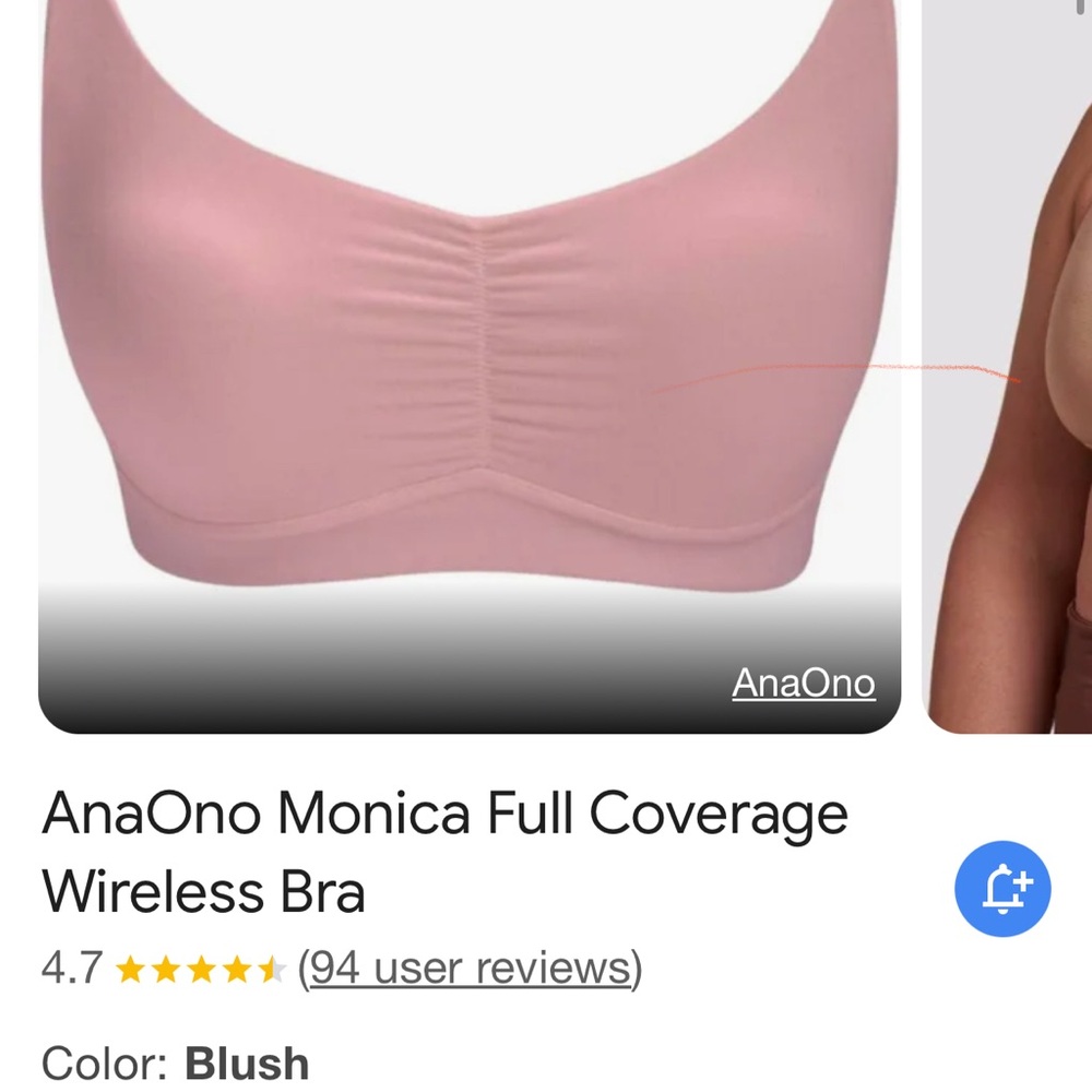ANAONO Monica 3XLARGE Bra Blush Color